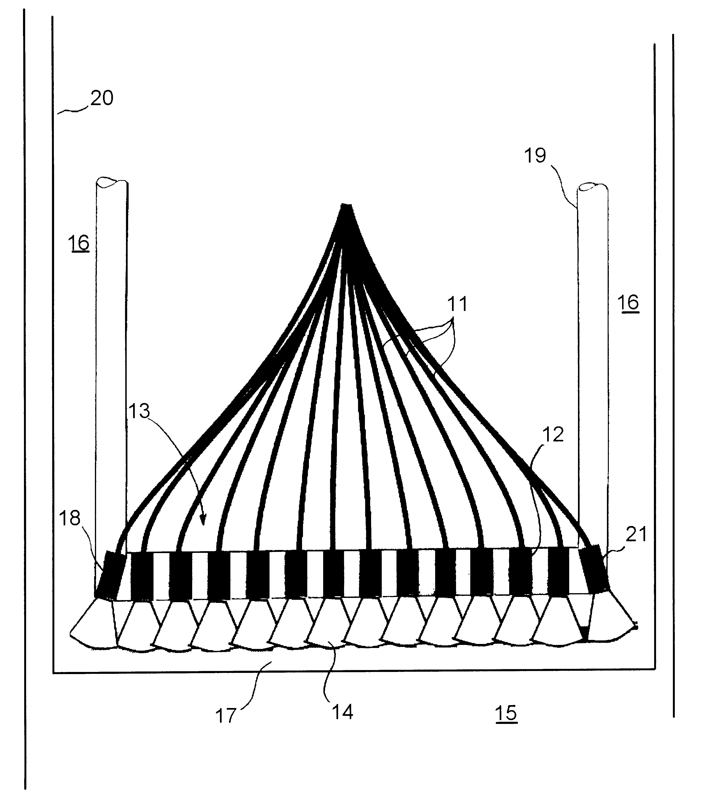 Downhole lens assembly for use with high power lasers for earth boring