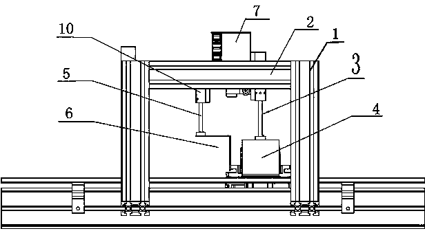 Automatic meter setting and sorting device used for detecting streamline by electric energy meter in automation mode