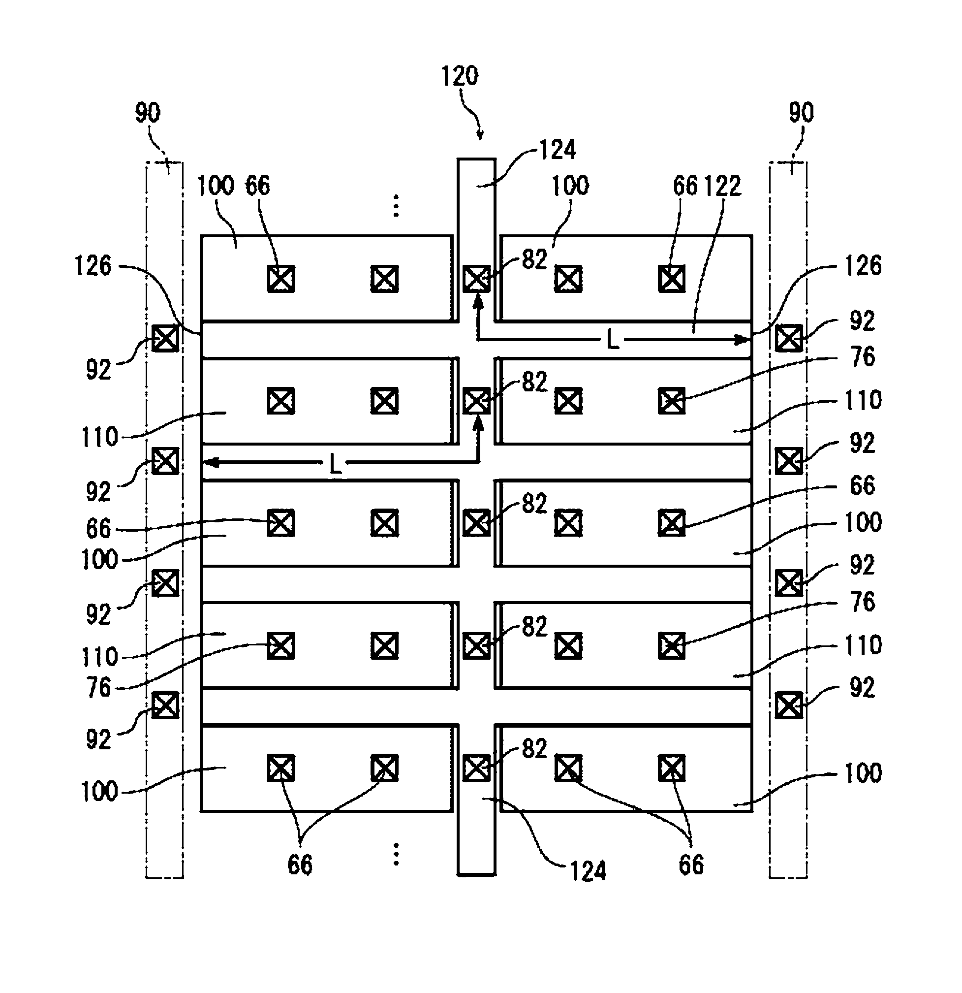 High frequency semiconductor switch