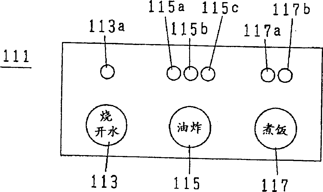 Gas cooker with rice cooking function and its control method