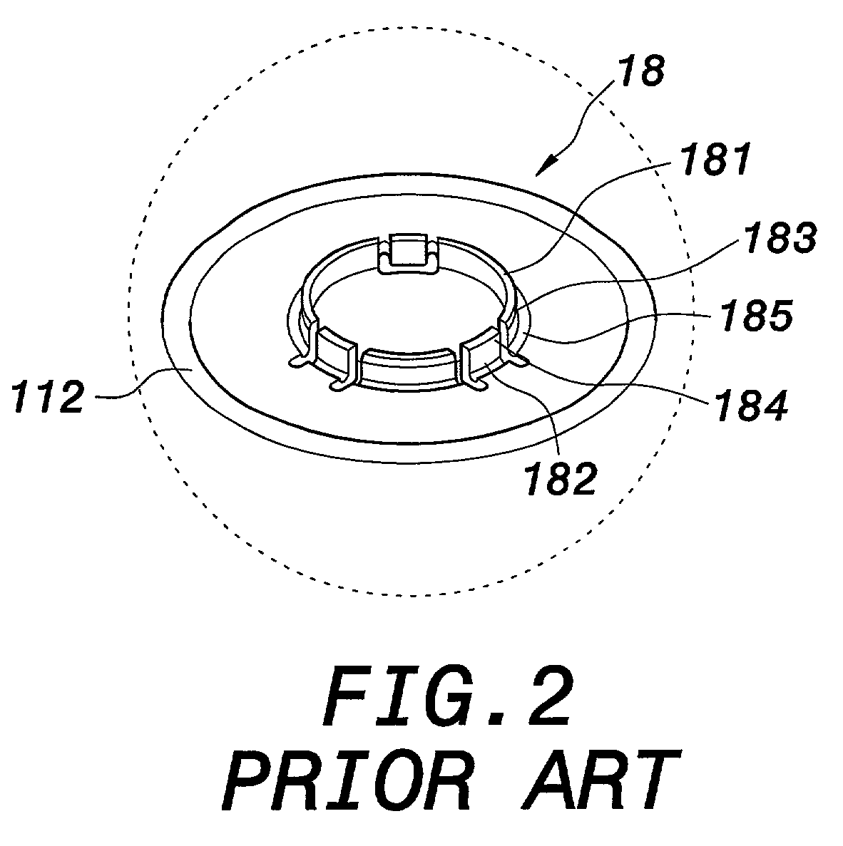 Optical disc case structure