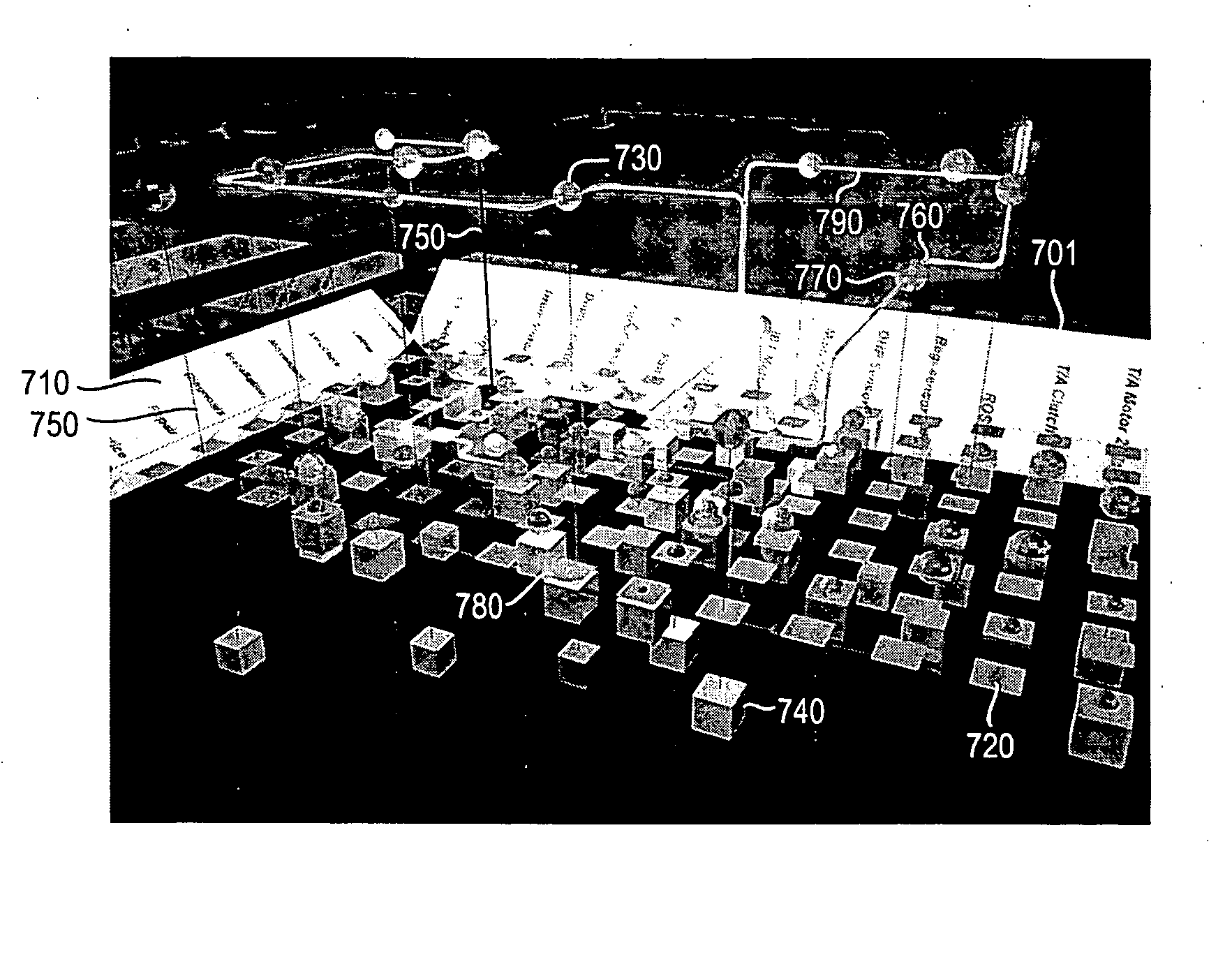 Systems and methods for creating and updating an interactive 3D visualization of media indices