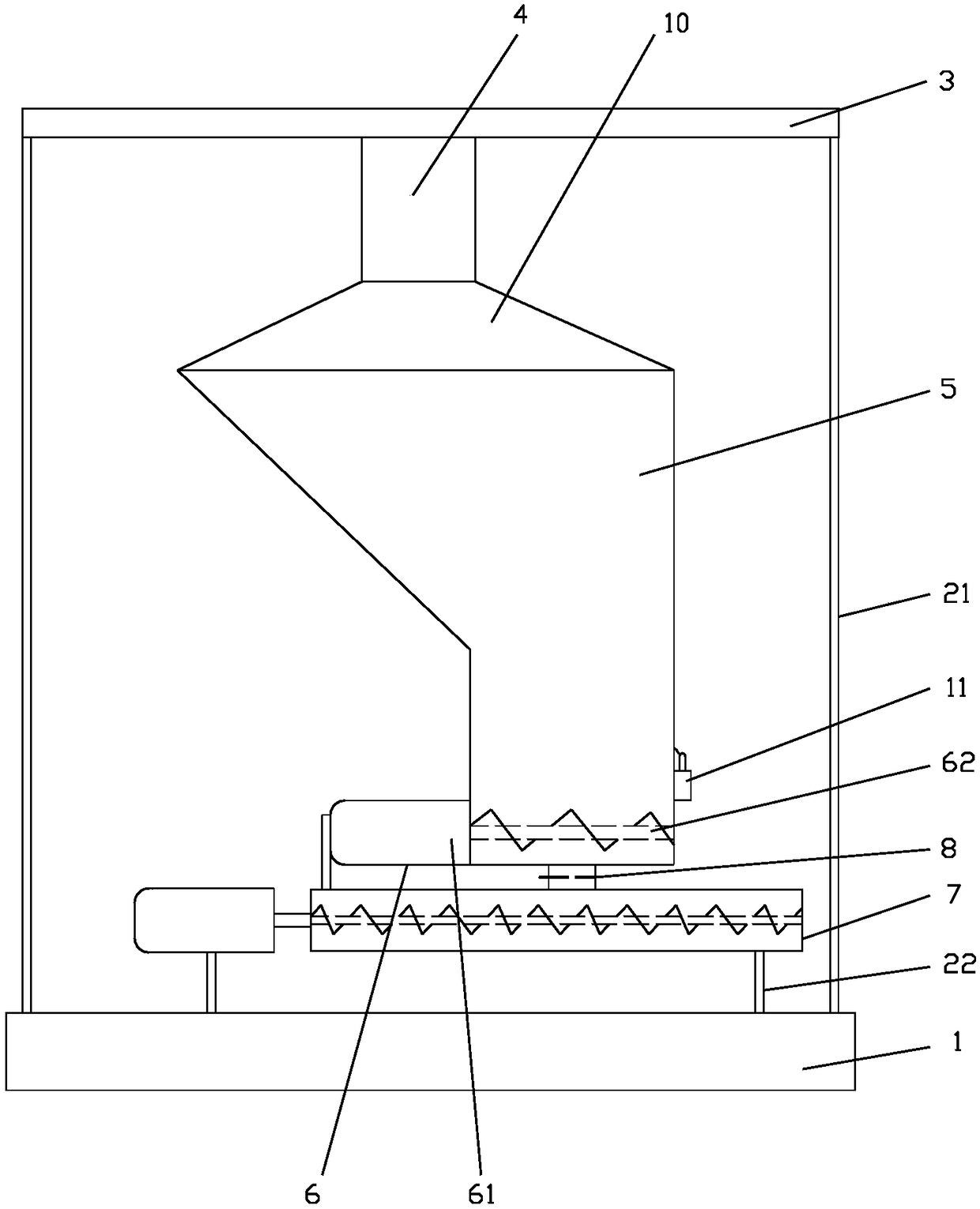 Powder mixing device