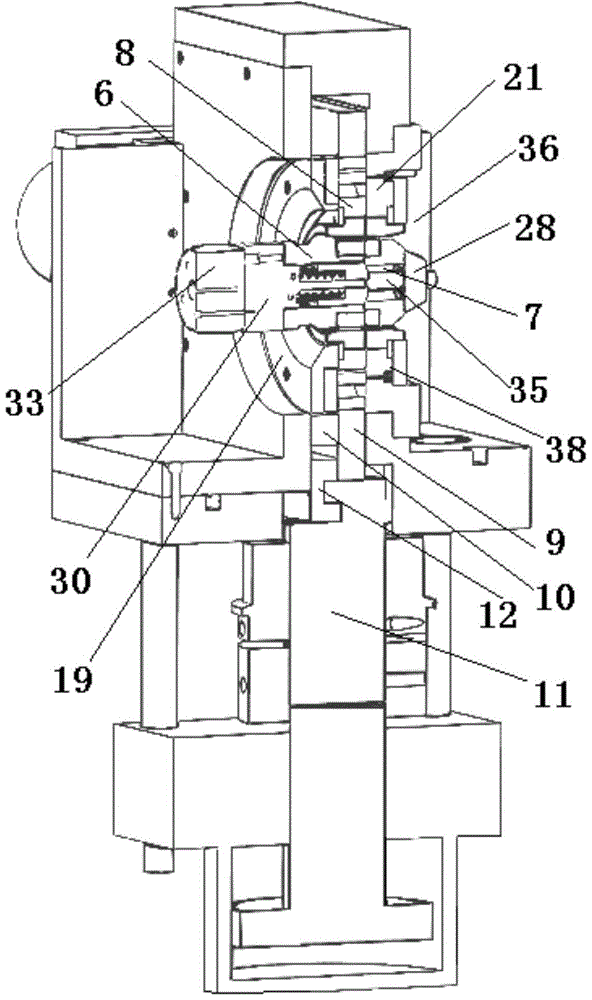 An automatic high-speed metal pipe cutting machine