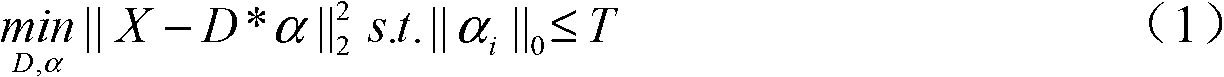 Image deblurring method based on redundant dictionary pair joint optimization