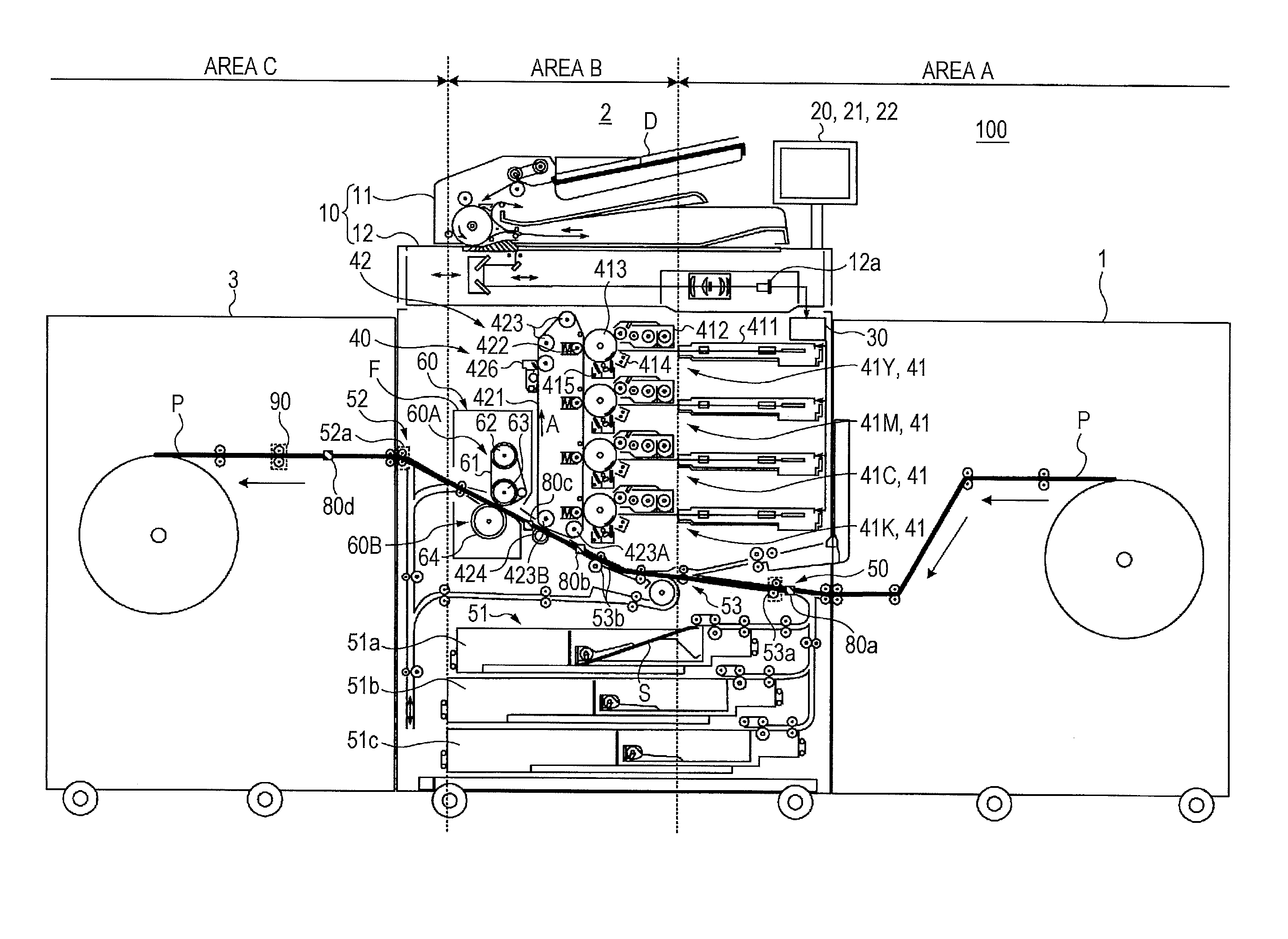 Image forming system, image forming apparatus, and skew correction method