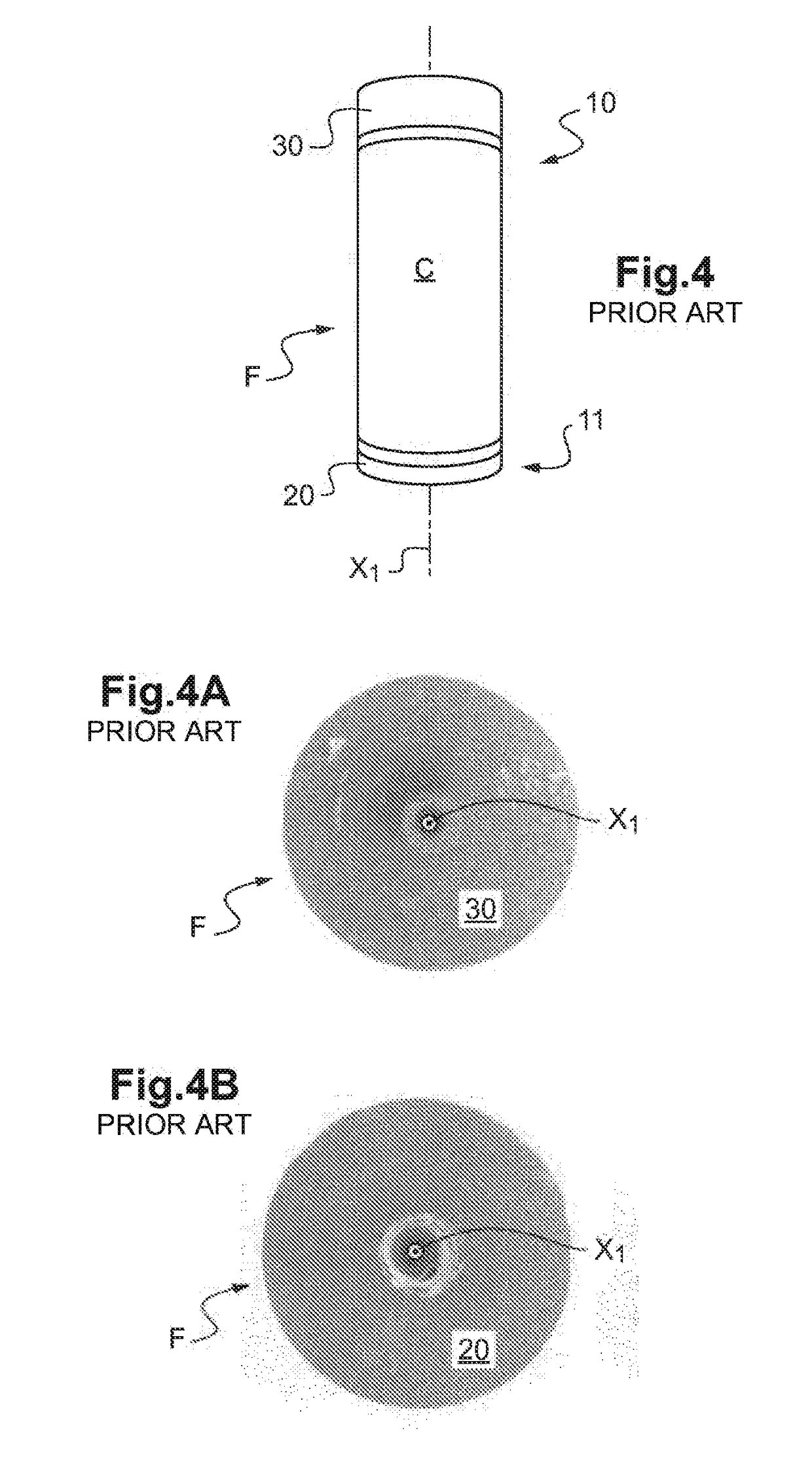 Method for producing an electrochemical bundle for a metal-ion accumulator comprising folding or coiling the foil ends around themselves