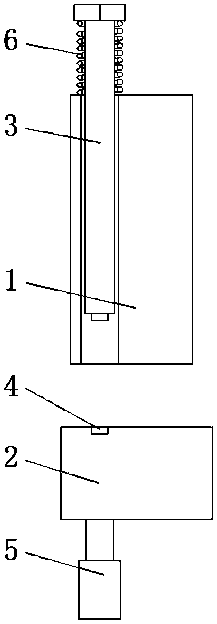 Bending machine deflection compensation amount control device based on pressure adjusting and adjusting method thereof