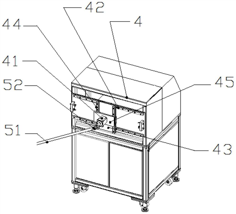 Quartz tube expanding device