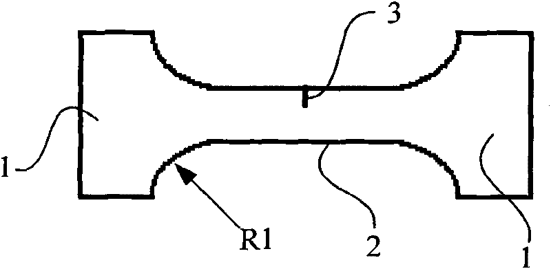 Method for testing tensile mechanical performance of TiAl-base alloy