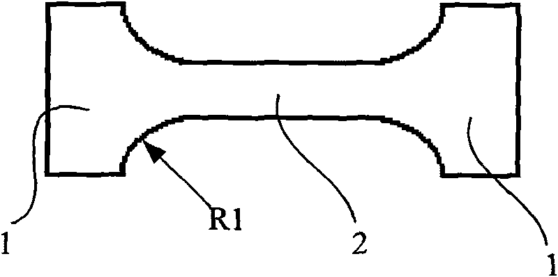 Method for testing tensile mechanical performance of TiAl-base alloy