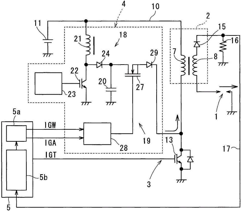 Ignition device for internal combustion engine