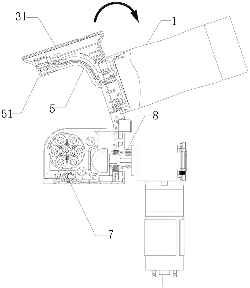 Liquid seasoning feeding device