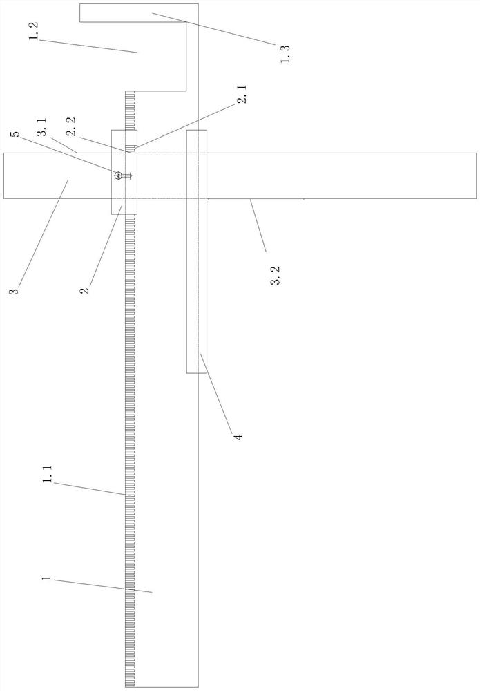 Broken bridge partition wall u-shaped clip installation tool