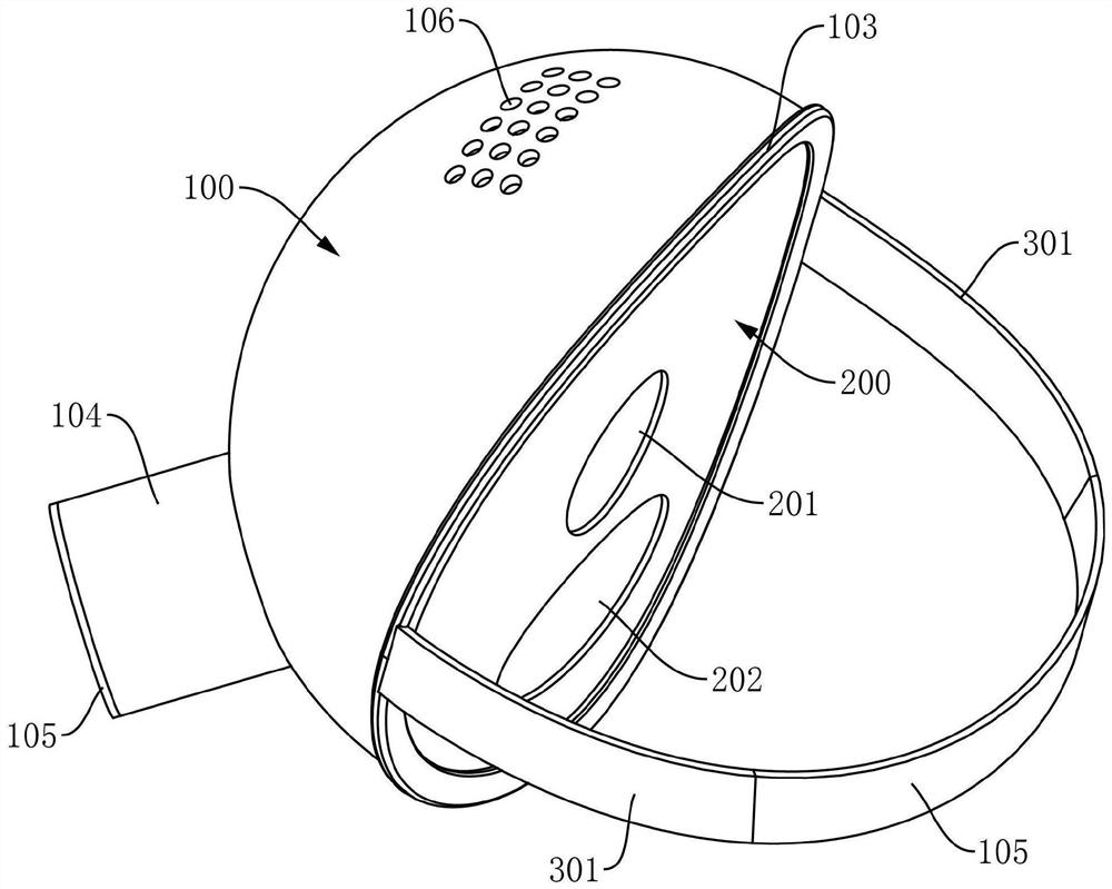 Protective isolation hood