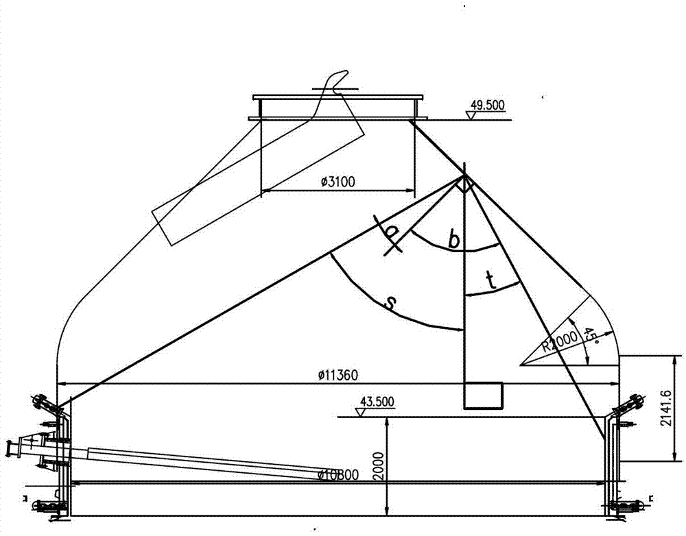 Novel mechanical scanning radar device for measuring shape of shaft furnace charge level