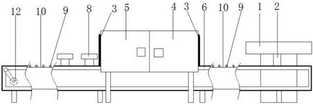 Annealing method of injection bottles made from glass tubes