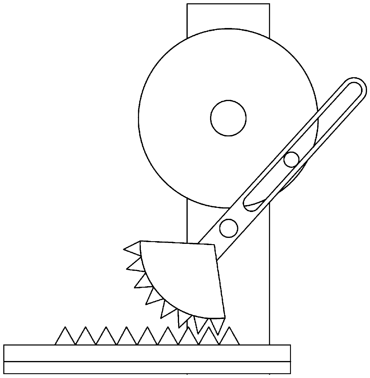 Automatic gluing device for surface of plastic part and using method of automatic gluing device