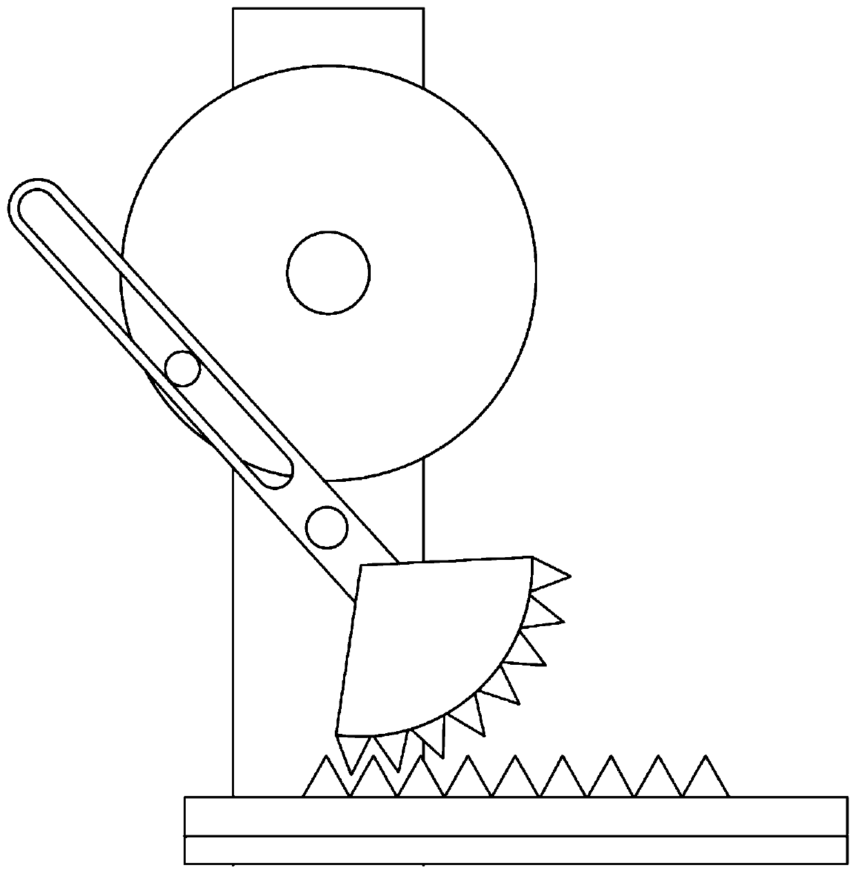 Automatic gluing device for surface of plastic part and using method of automatic gluing device