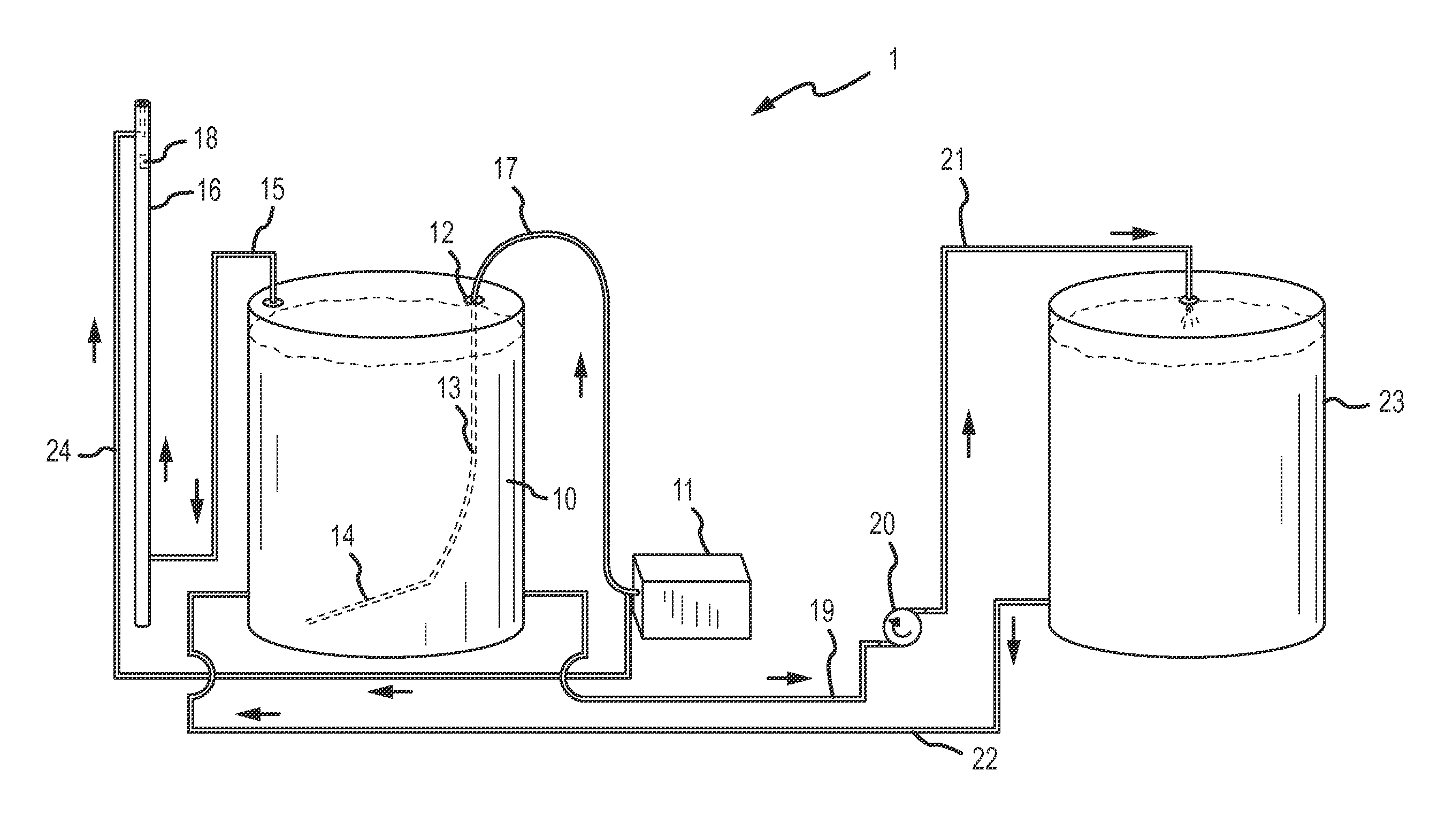 Method and system for removing hydrogen sulfide from sour oil and sour water