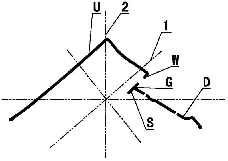 Trunk outer plate and punching process thereof