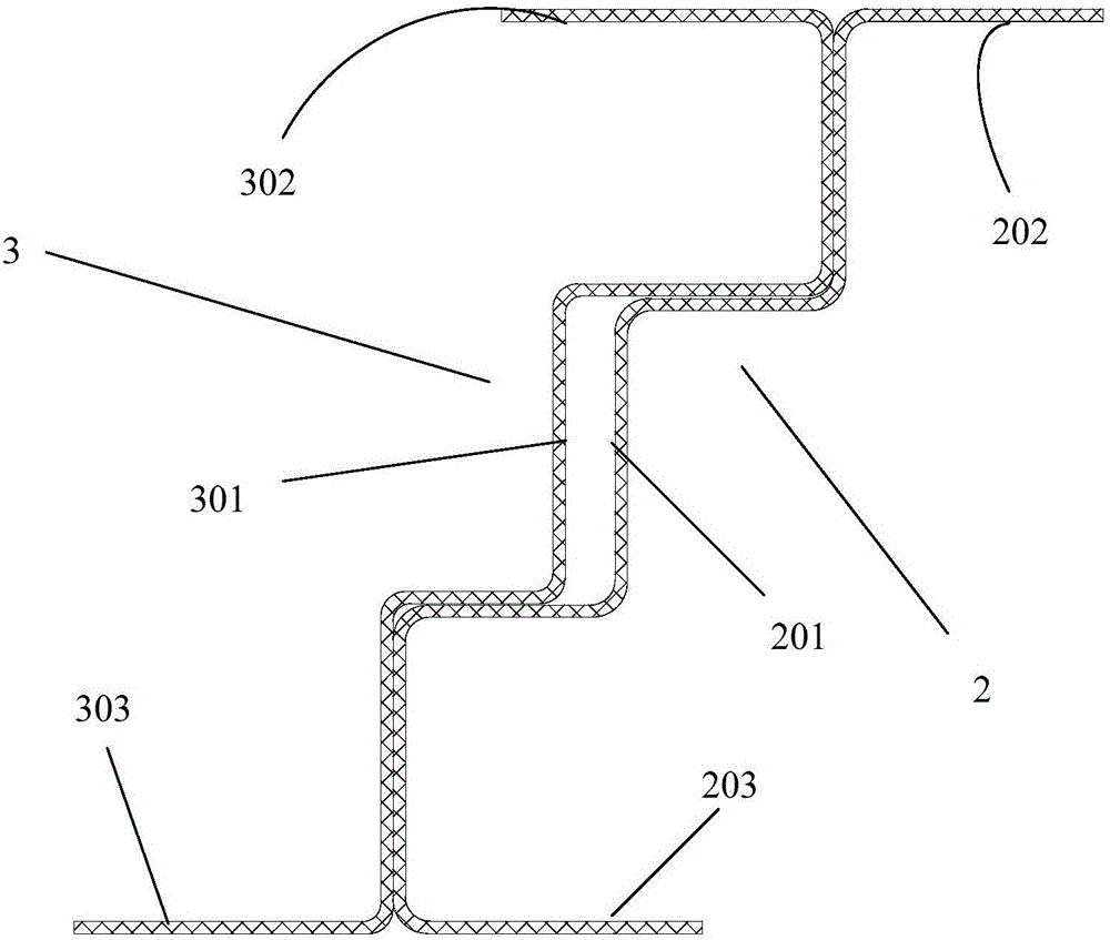 Fire-resistant lightweight particles and polyurethane filled wall panel and production method