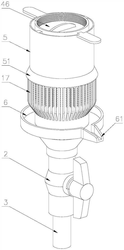 Drip irrigation dripper capable of discharging water stably