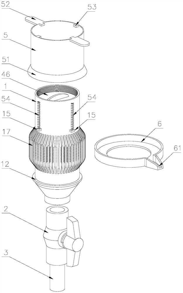 Drip irrigation dripper capable of discharging water stably