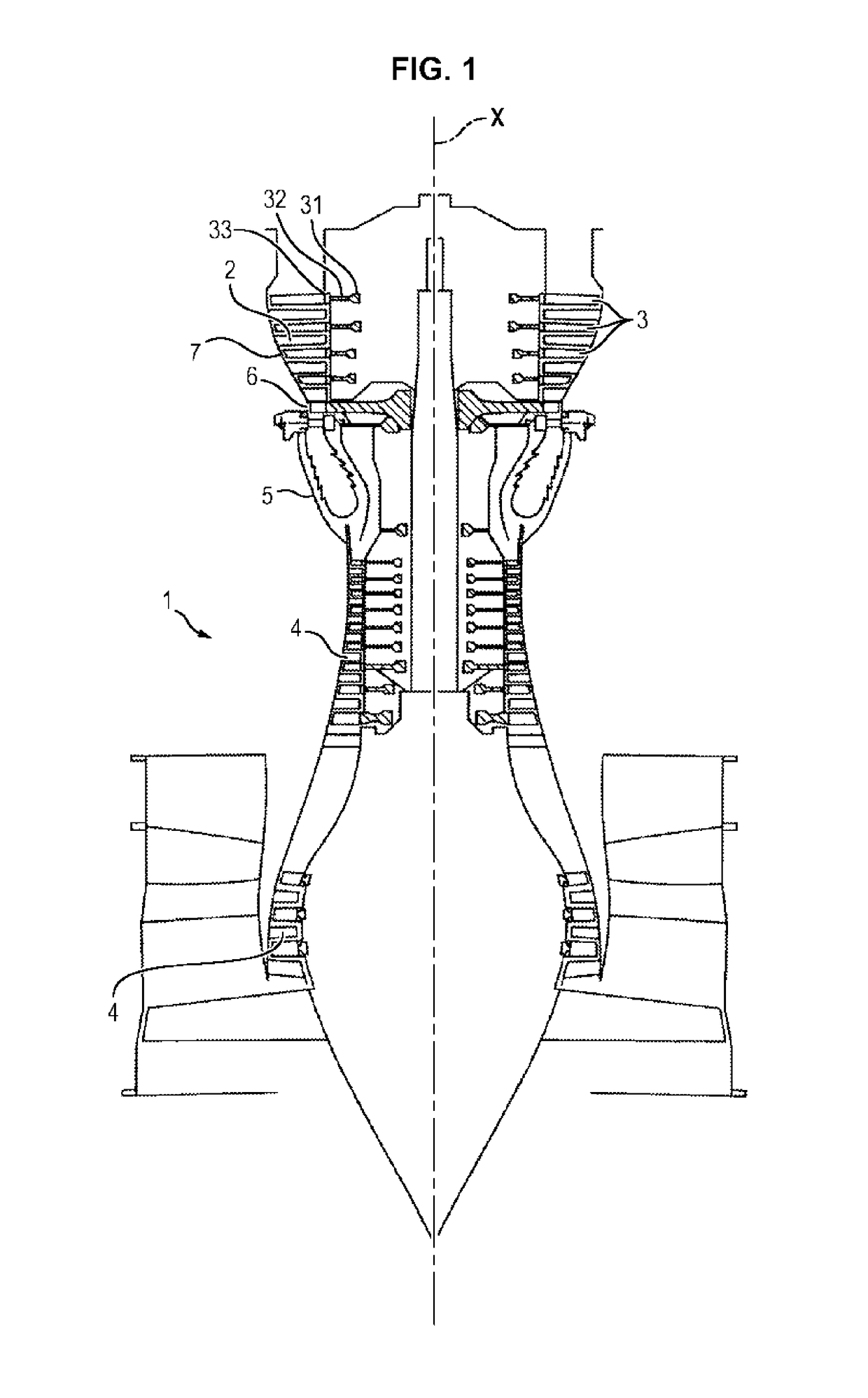 Turbine rotor comprising a ventilation spacer