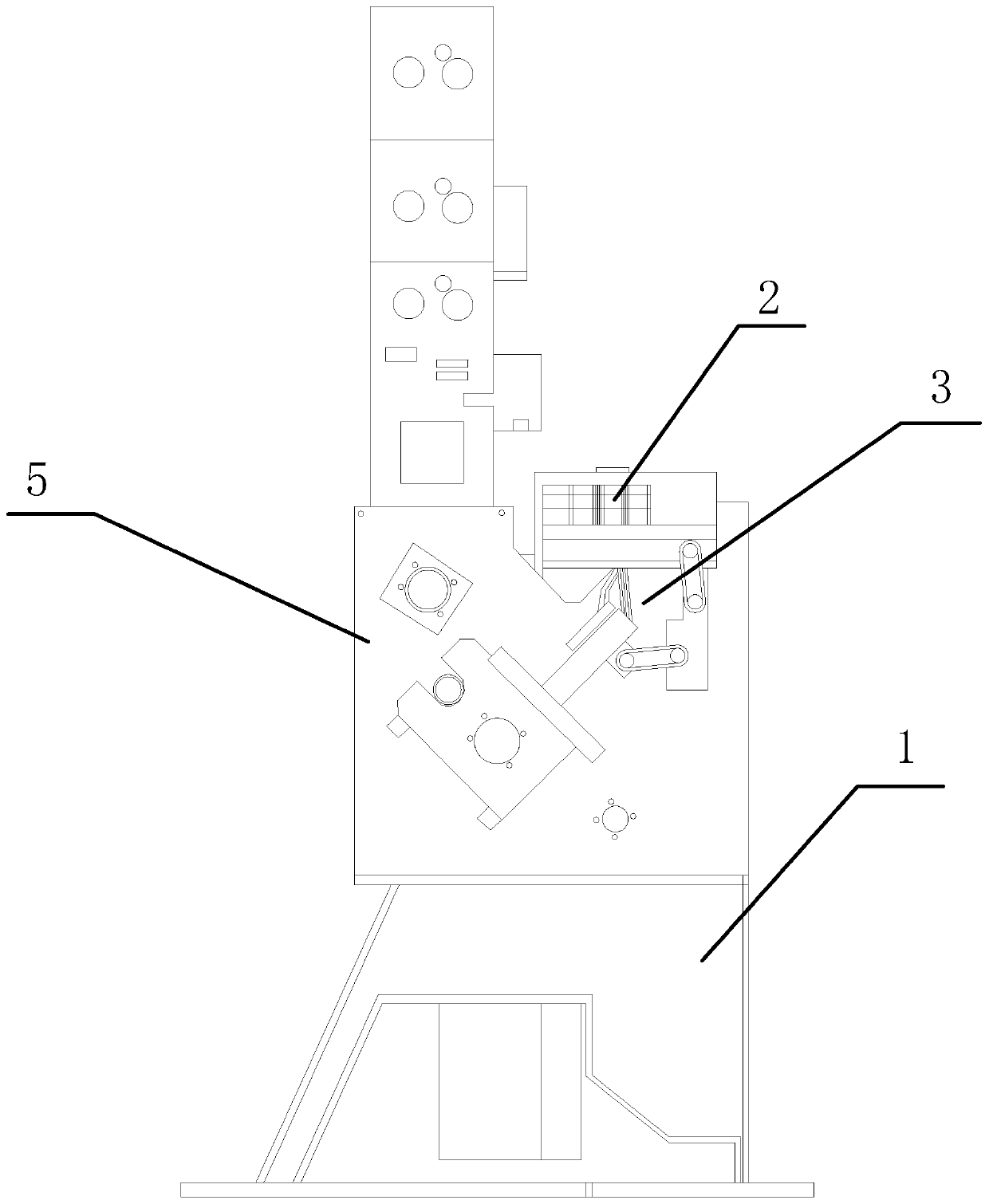 Method for producing high-speed belts by crochet machine