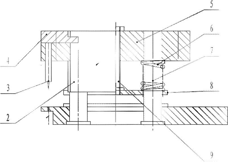 Fan strip label shaping and shearing device