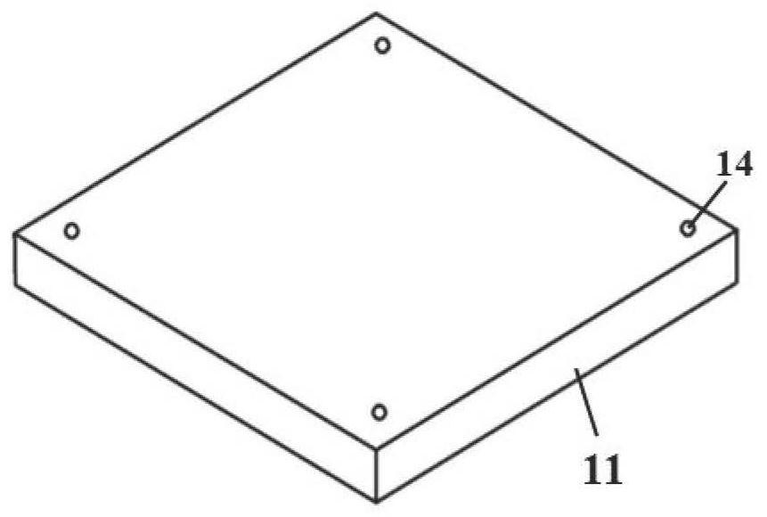 A kind of bentonite block single joint healing effect testing device and method