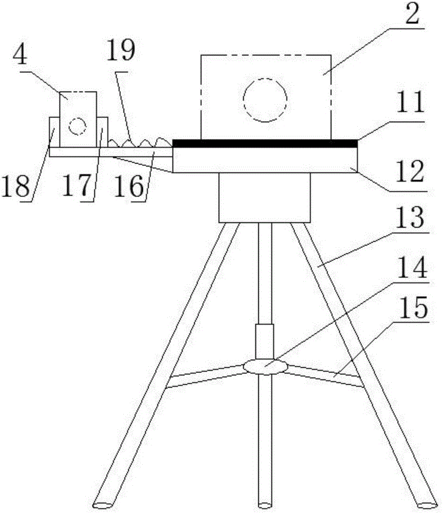 Cylinder special-shaped buckling detection device and recognition method