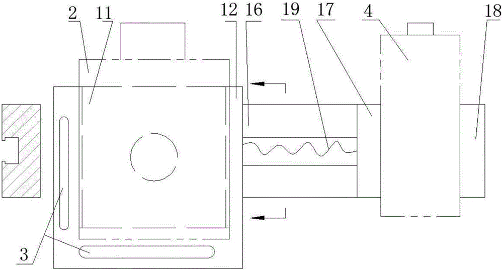 Cylinder special-shaped buckling detection device and recognition method