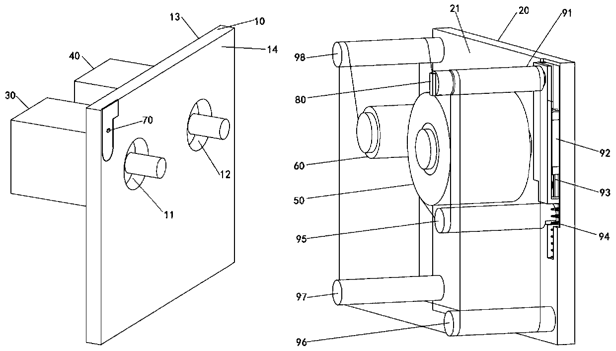 Thermal transfer printing coding machine and motor rotating speed control method and device thereof