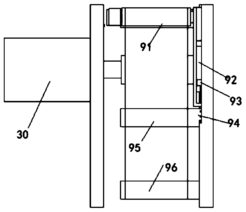 Thermal transfer printing coding machine and motor rotating speed control method and device thereof