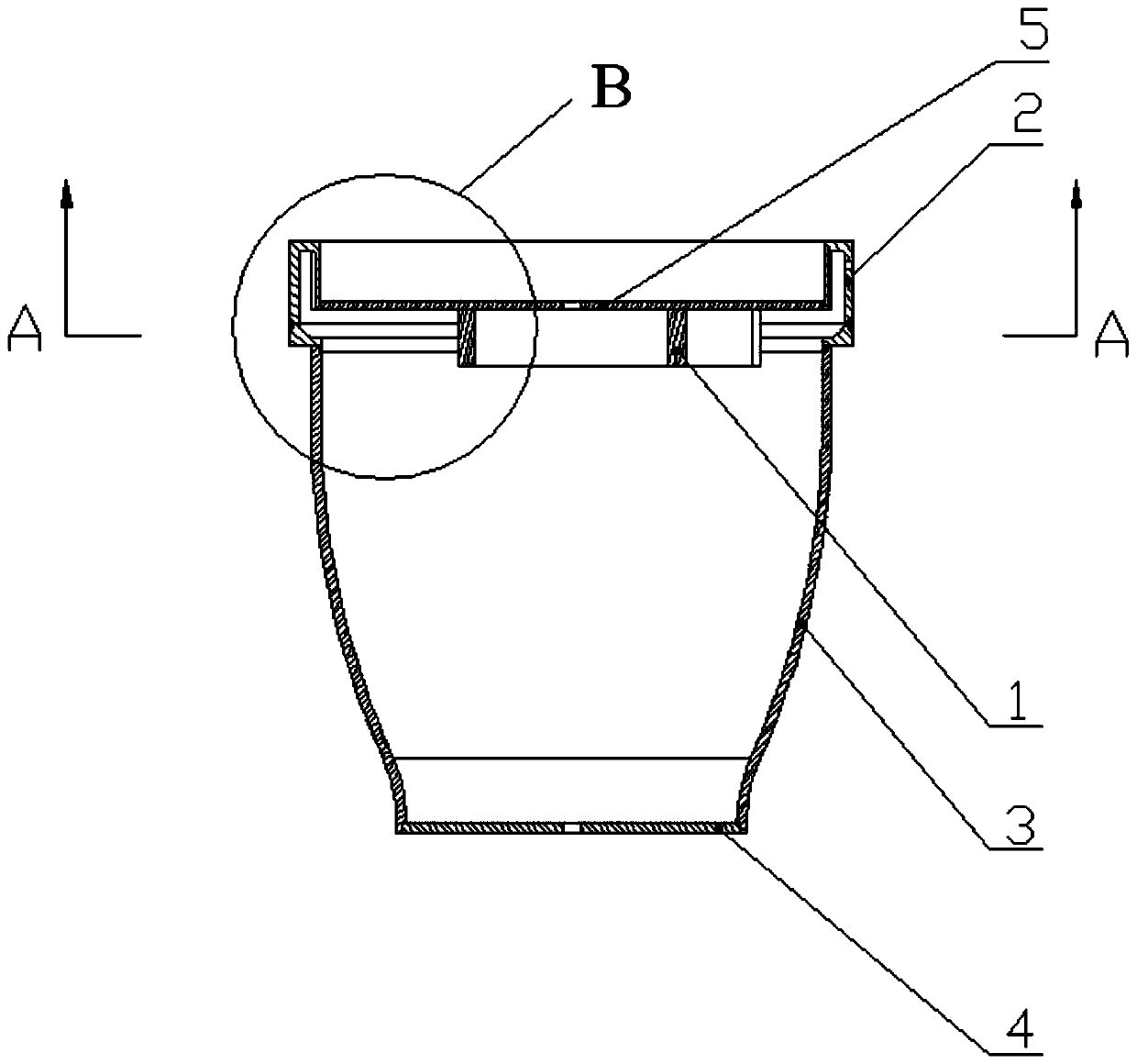 A composite functional acoustic test piece