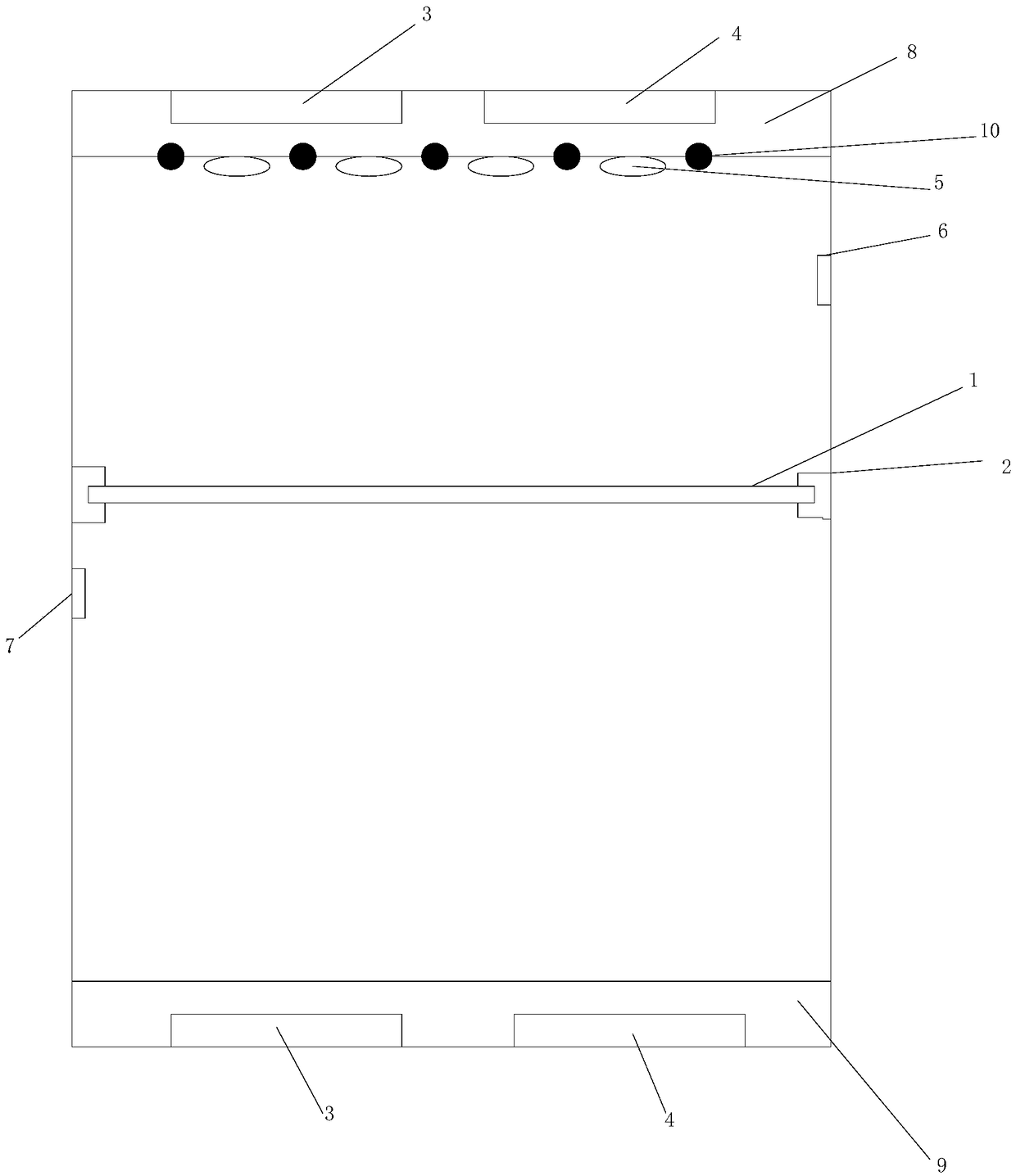 Medical instrument cabinet