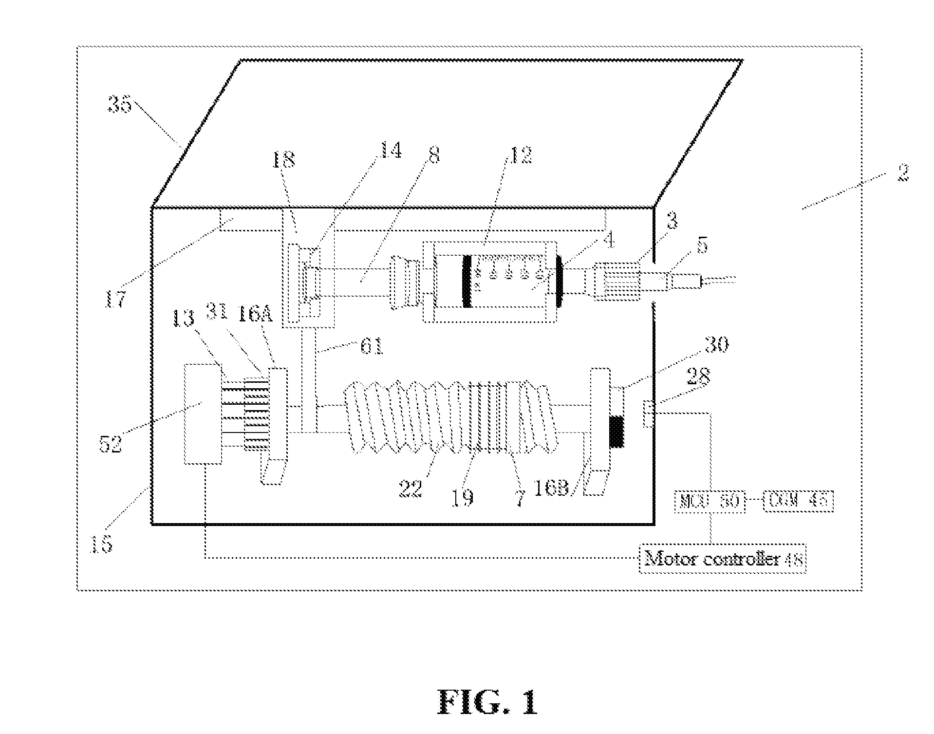 Mini lead screw pump utilizing a magnetoresistive sensor and manufacturing method thereof