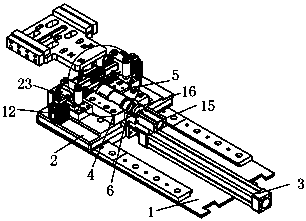 Anti-skid mistake-proof automobile part spot welding clamp