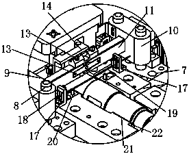 Anti-skid mistake-proof automobile part spot welding clamp