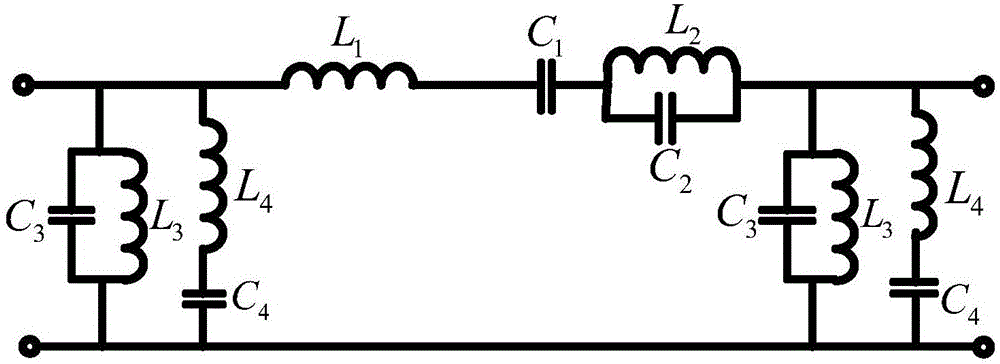 Method for extracting equivalent circuit parameter of dual-frequency-band frequency selective surface