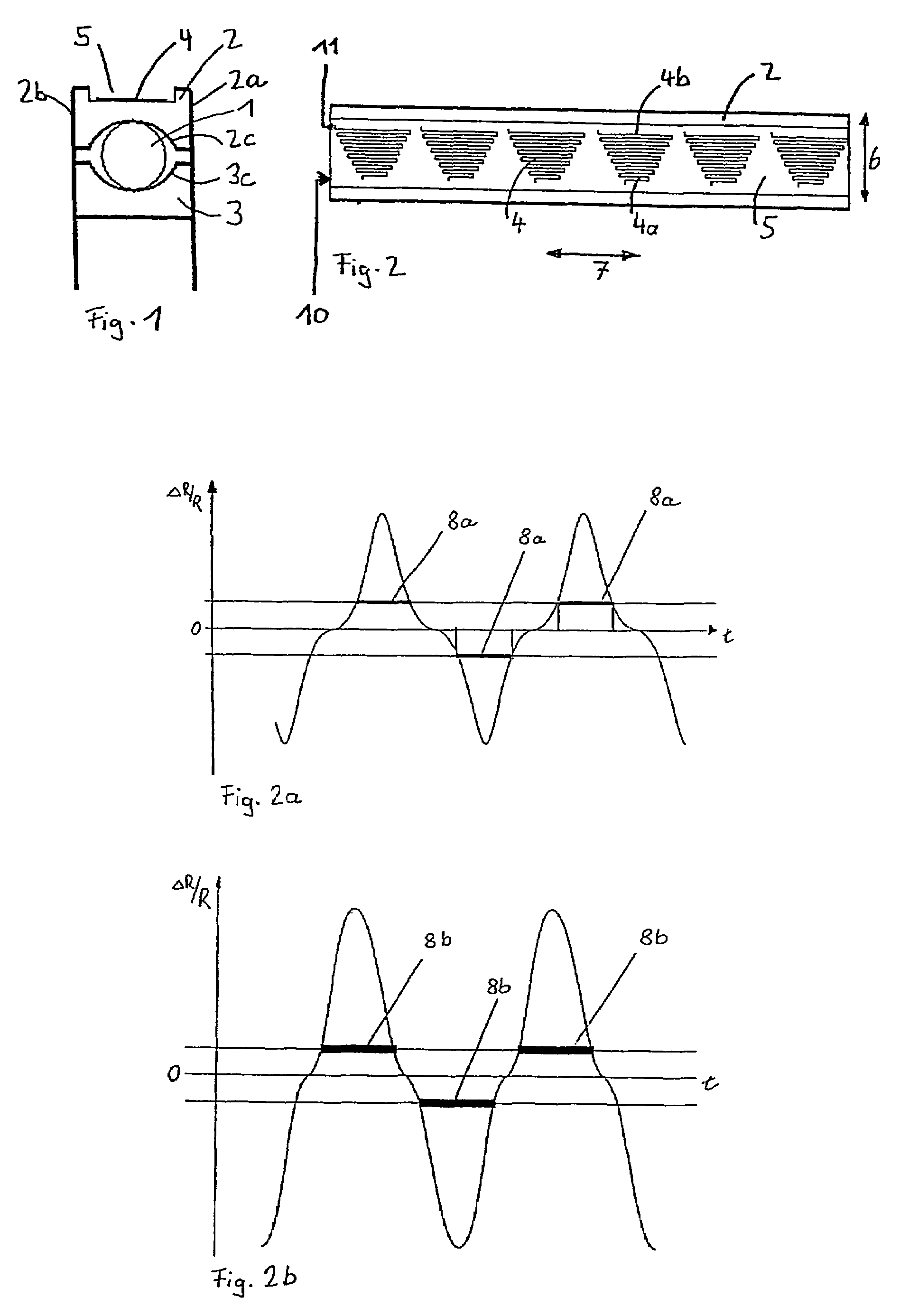 Force-sensing bearing