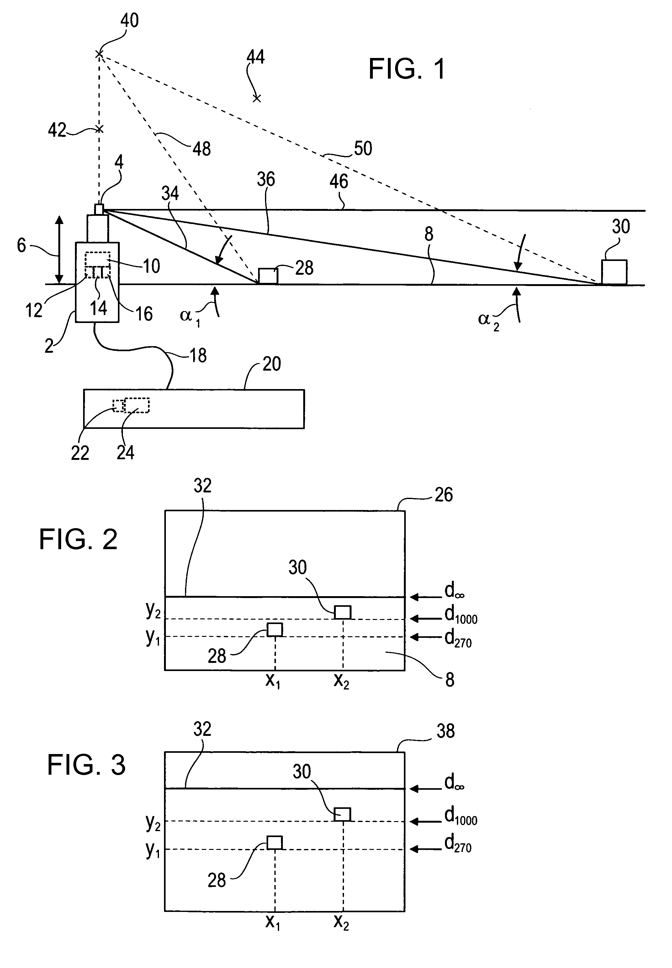 Method and device for generating a representation of surroundings