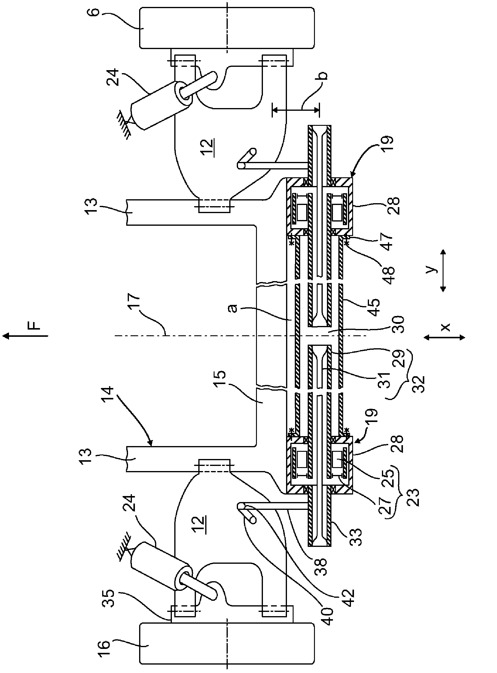 Spring structure for wheel suspensions in motor vehicles