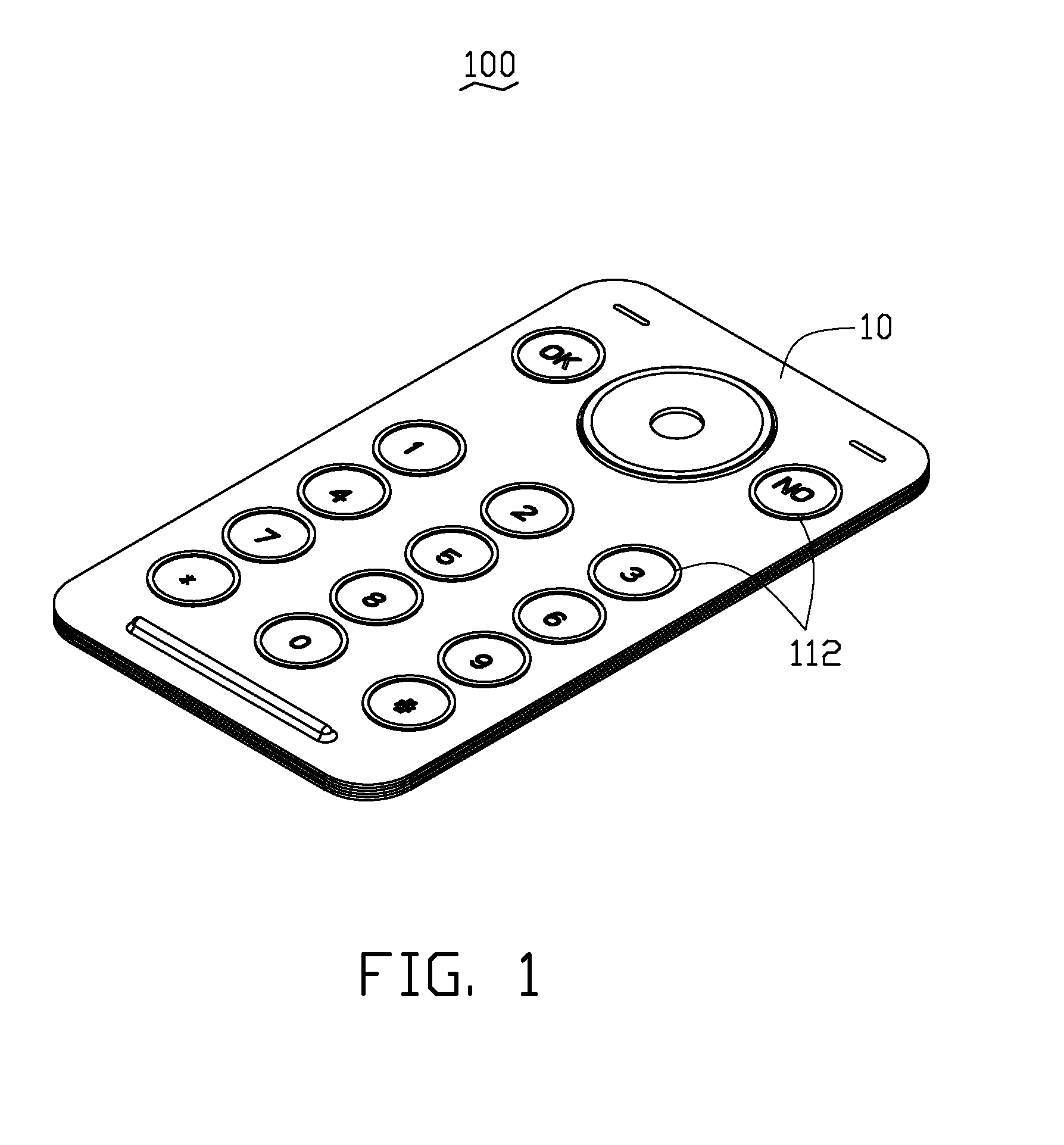 Keypad assembly for electronic device