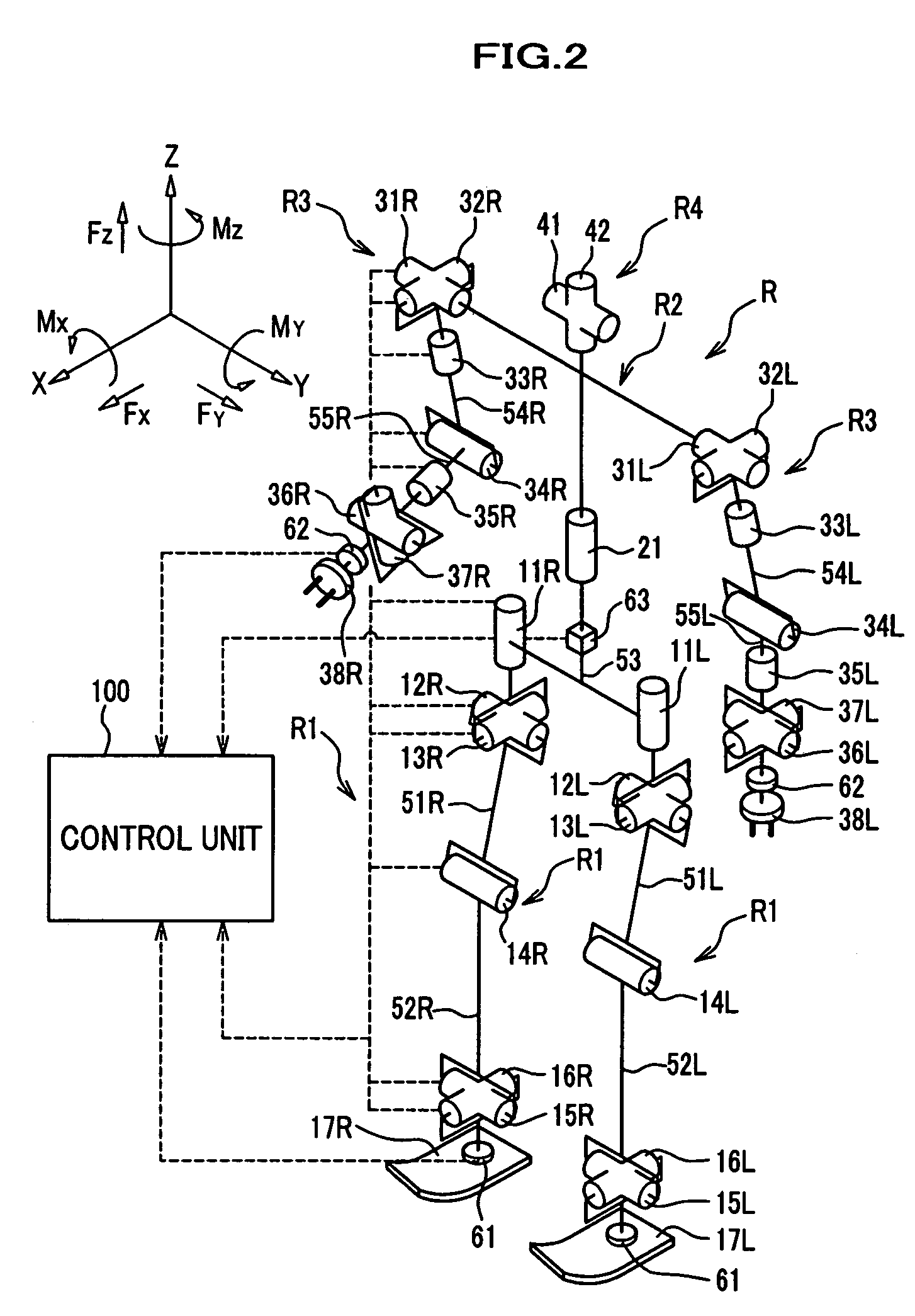 Robot navigation system avoiding obstacles and setting areas as movable according to circular distance from points on surface of obstacles