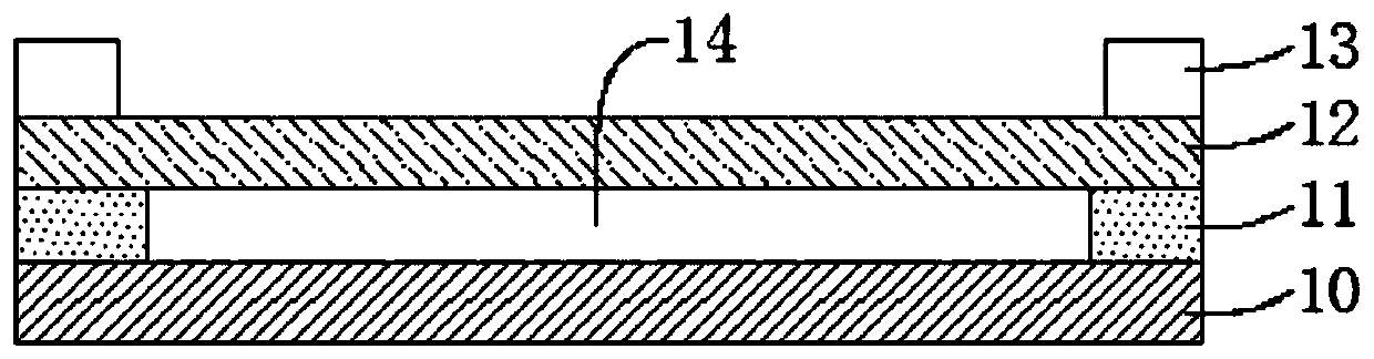 Infrared touch display device and preparation method thereof