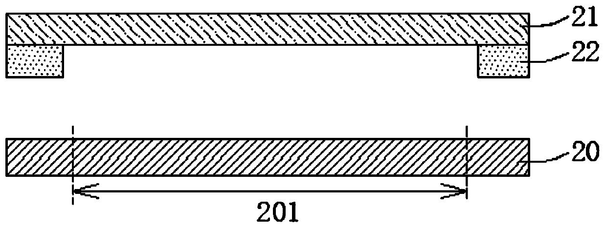 Infrared touch display device and preparation method thereof