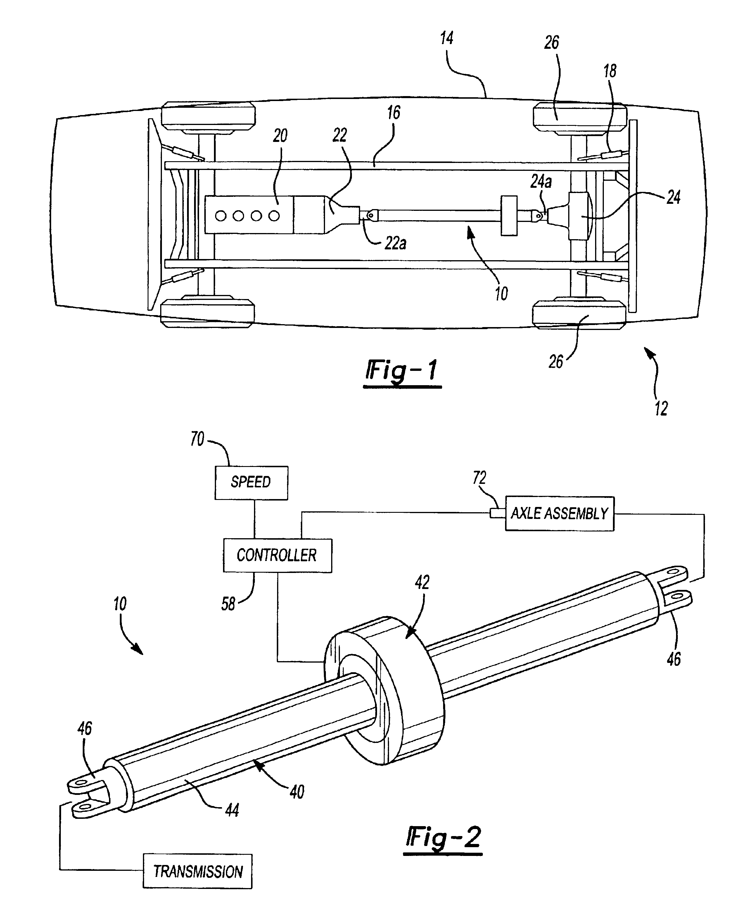 Torsional active vibration control system